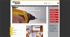 Desktop Screenshot of nationalgypsum.com